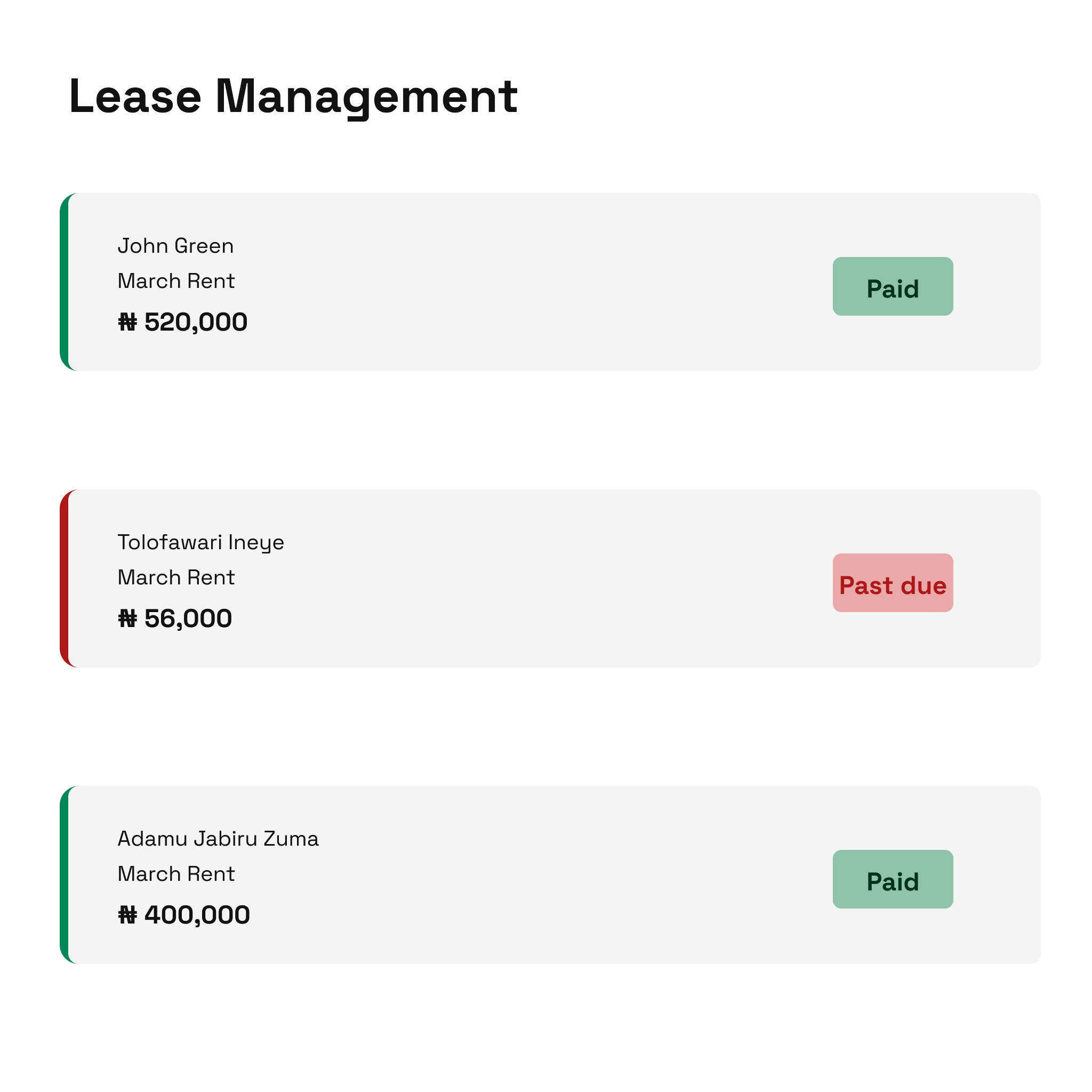 Automate Lease Management